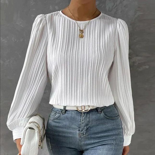 Jayde | Comfy Classic Blouse White