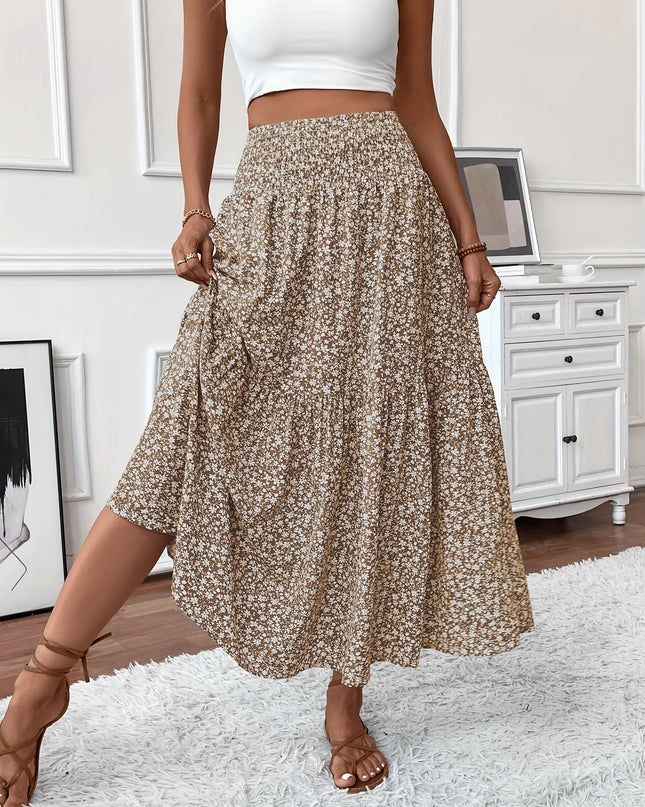 Elena Ditsy Floral Skirt