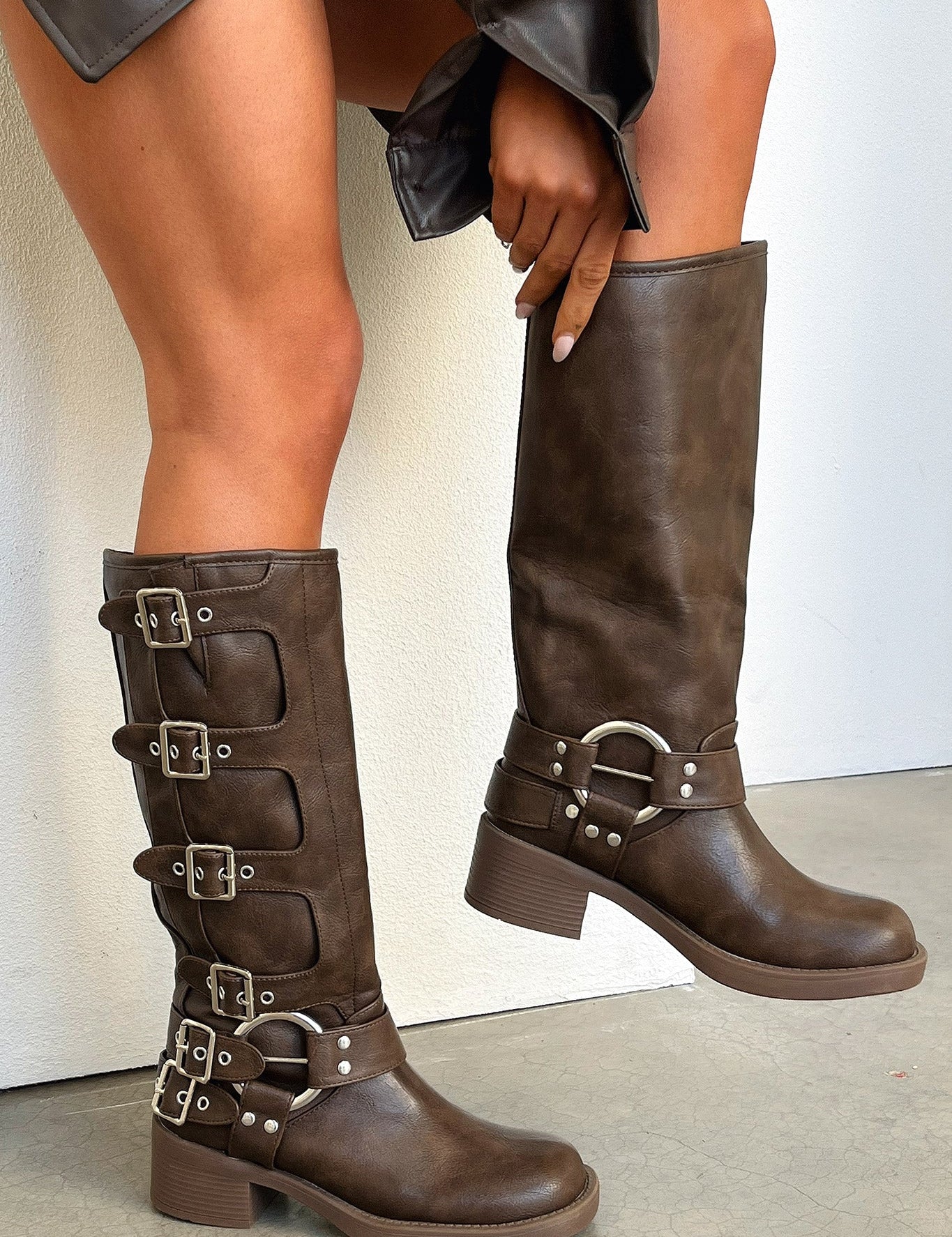 Emilia Brown Phoenix Boots Brown Boots