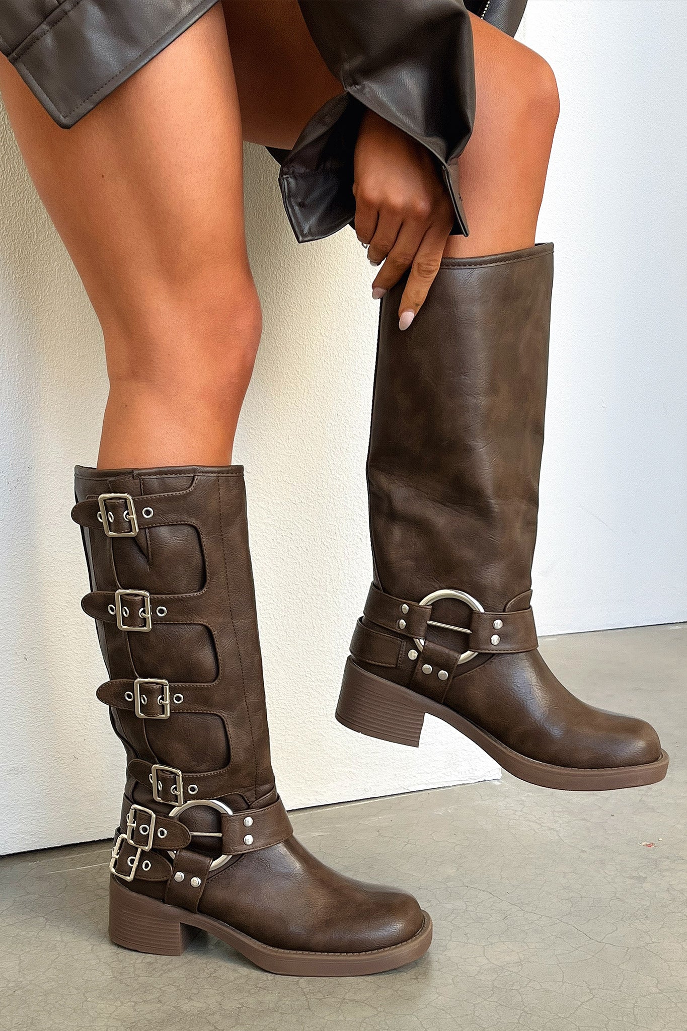 Emilia Brown Phoenix Boots Brown Boots