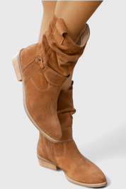 Aira Classic Suede Ankle Booties Boots