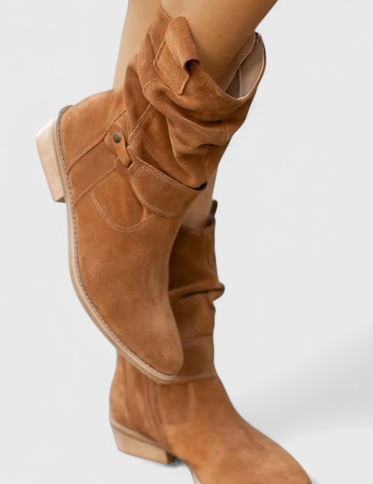 Aira Classic Suede Ankle Booties Boots