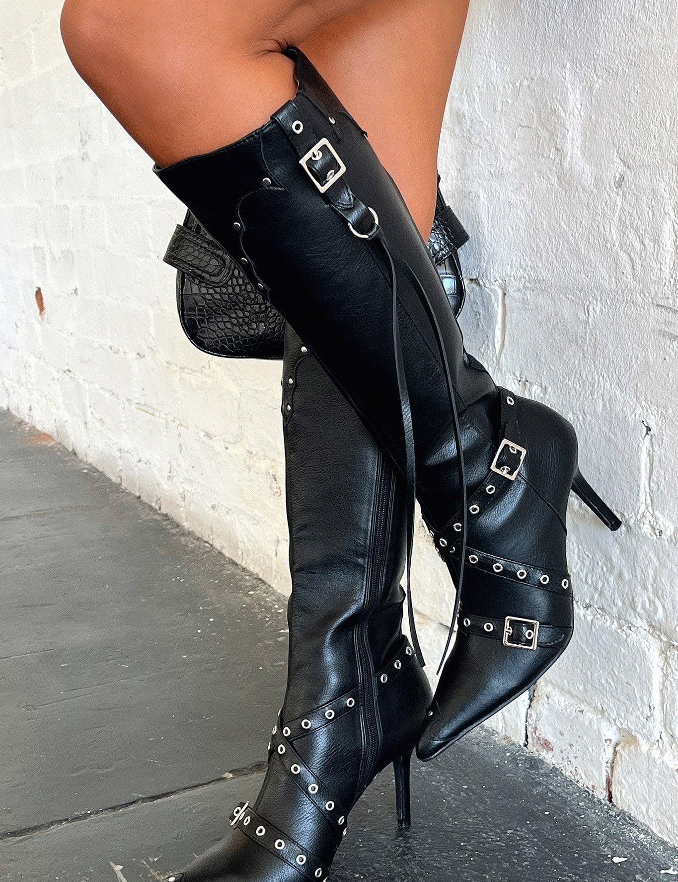 Erin™ Women's Black High Boots Boots