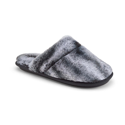 Women's Cozy Minou Mule Slippers - Indoor Outdoor Black Slippers