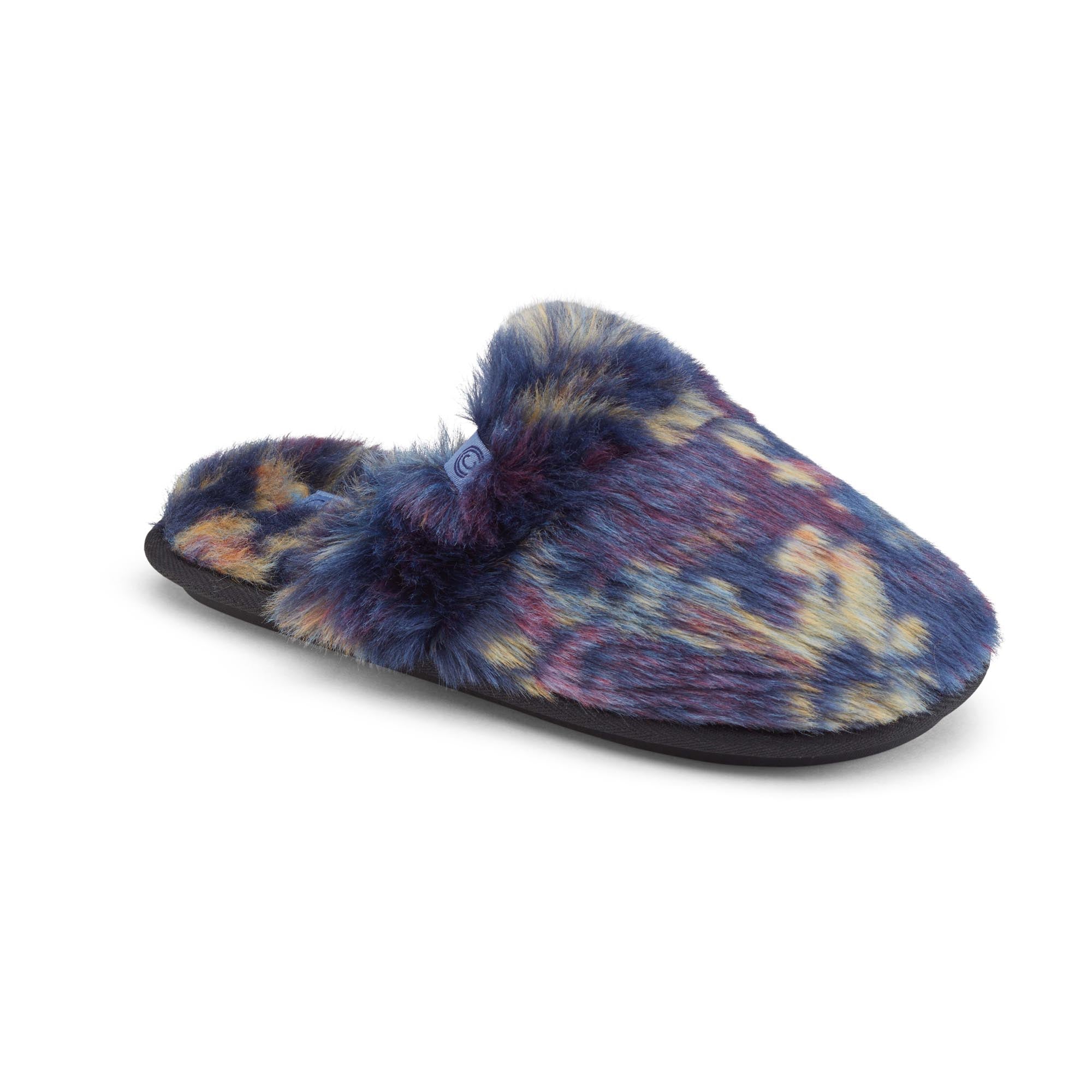 Women's Cozy Minou Mule Slippers - Indoor Outdoor Navy Slippers
