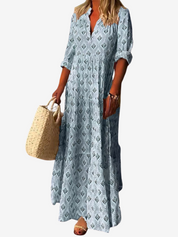 Christel | Elegant Belly-Covering Dress - OKOHOKO™ FASHION