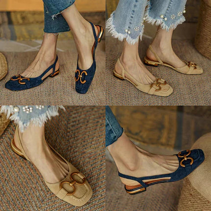 Mallorca | Orthopedic Leather Buckle Sandals Women Sandals