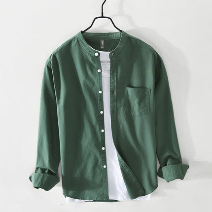 Florence Cotton Shirt Green Shirts