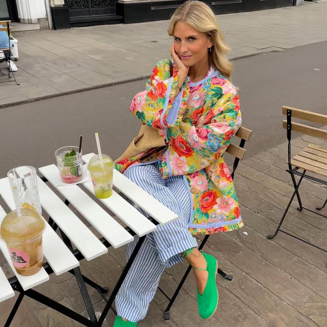 Jill | Flowery Jacket Jacket