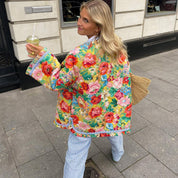 Jill | Flowery Jacket Jacket