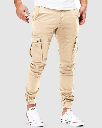 Oliver | Comfortable Cargo Pants Beige