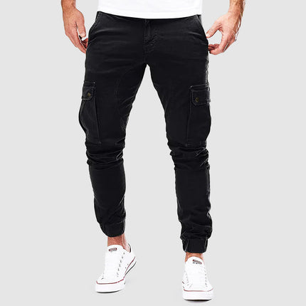 Oliver | Comfortable Cargo Pants Black