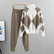 Soft Tracksuits Sweater Sets Khaki Tracksuits Sweater Sets