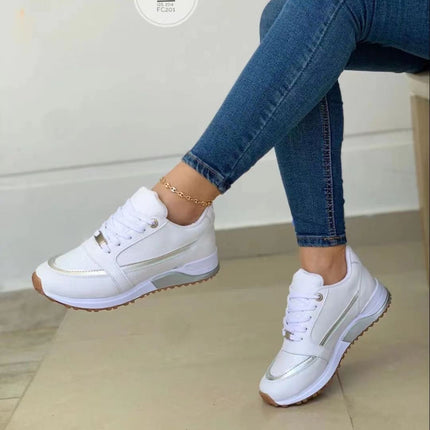 Anita™ - Orthopaedic Trainers White Shoes