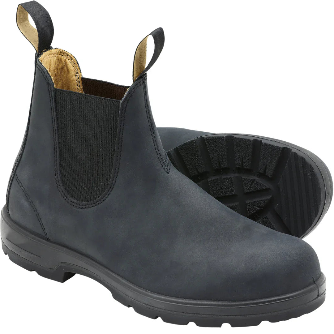 Leo - Women's Chic Leather Boots Gray Boots
