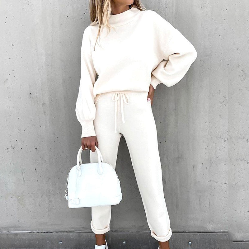 Mindy™ 2-Piece Women's Loungewear Set – Elegant & Comfortable Tracksuit Wit Group2502