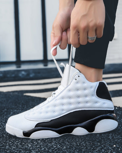 Men's High-Top Orthopedic Shoes White Orthopedic Shoes
