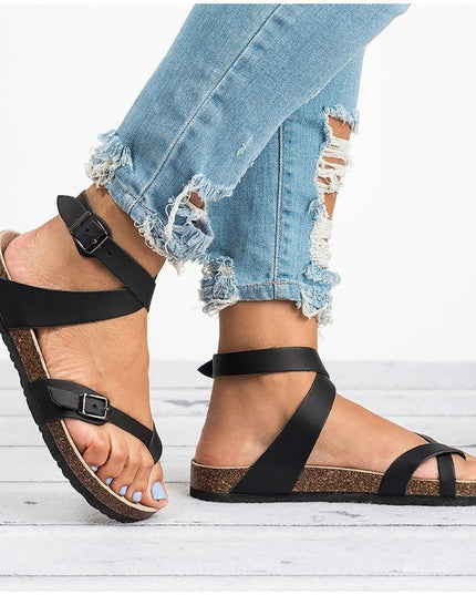 Romana Orthopedic Cross‑Strap Sandal Sandals