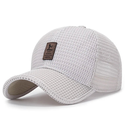 Breathable Mesh Cap Khaki Summer accessories