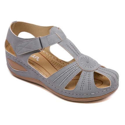 Nadia™ | Orthopedic Sandal Gray Shoes & Sandals
