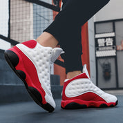 Men's High-Top Orthopedic Shoes Red Orthopedic Shoes