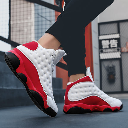 Men's High-Top Orthopedic Shoes Red Orthopedic Shoes