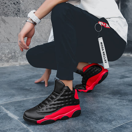 Men's High-Top Orthopedic Shoes Black Orthopedic Shoes