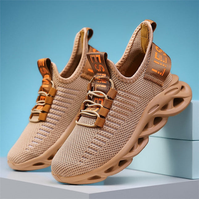 Koala Grips | Kids Non-Slip Sneakers Khaki Kids Shoes