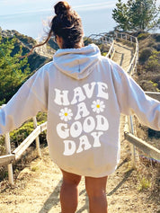 Polly - Oversized Hoodie Beige Hoodie