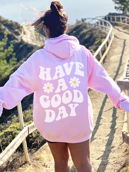 Polly - Oversized Hoodie Light Pink Hoodie