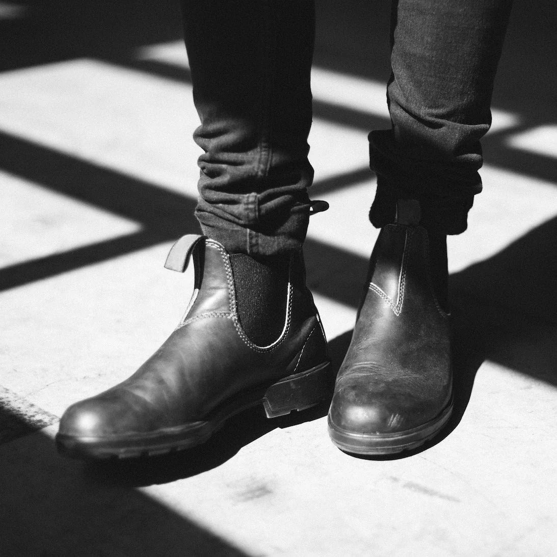 Leo - Women's Chic Leather Boots Black Boots