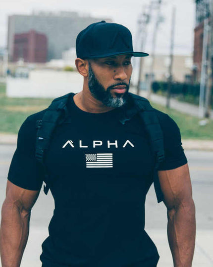 Men's Fitness T-shirt Sports Short-sleeved Top T-Shirts
