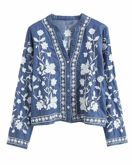 Eliza | Denim Bloom Blue