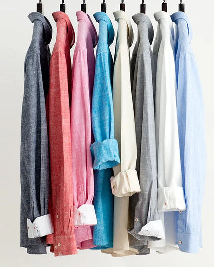 Timeless Button-Up Shirt for All-Day Comfort Men Shirts