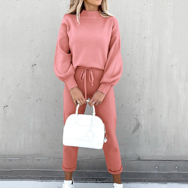 Mindy™ 2-Piece Women's Loungewear Set – Elegant & Comfortable Tracksuit Group2502
