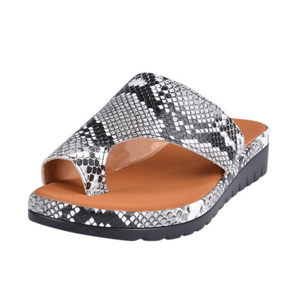 Summer Breeze Shock-Absorbing Sandals White Orthopedic Sandals