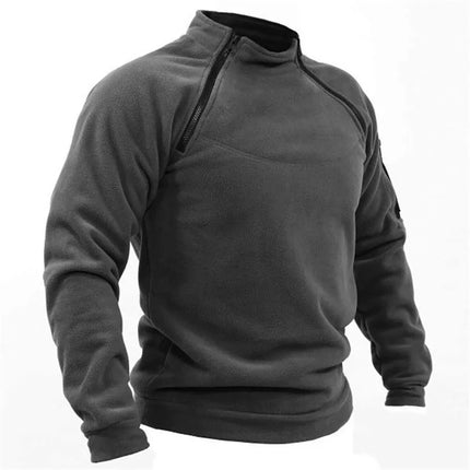 Arlo | Military Sweater Dark Grey Pullover/Sweater