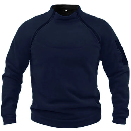 Arlo | Military Sweater Blue Pullover/Sweater