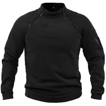 Arlo | Military Sweater Black Pullover/Sweater