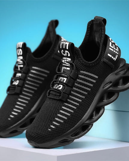 Koala Grips | Kids Non-Slip Sneakers Black Kids Shoes