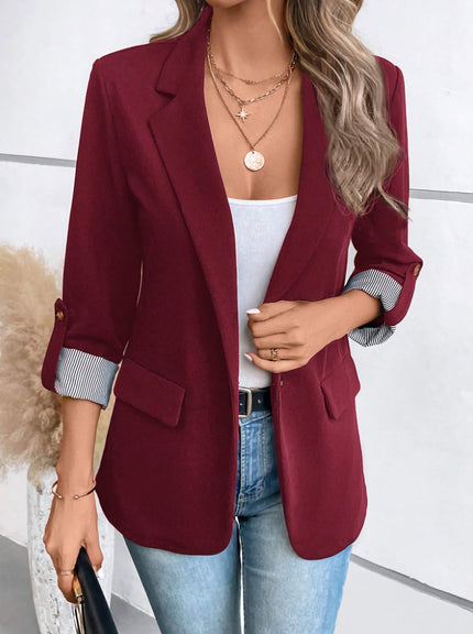 Jennifer | Elegant Blazer Red Elegant Blazer
