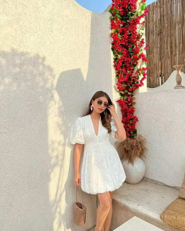Eleanor™ | Puff Sleeve Dress Dress