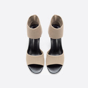 Peep-Toe High Heel Sandals Sandals