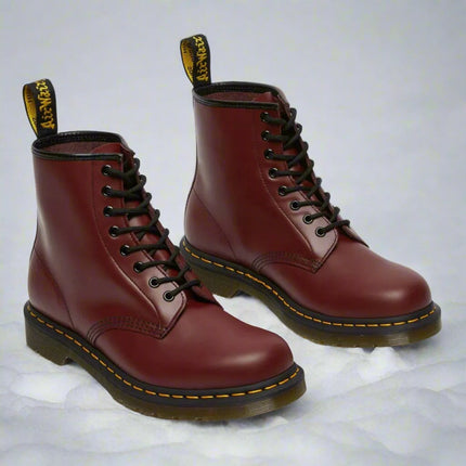Aria Lace-Up Ankle Boots Burgundy Boots