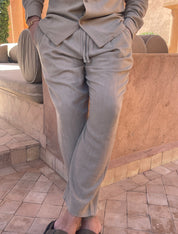 Dylan | Easy Wear Co-Ord linnen-broek