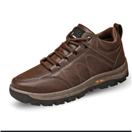 Orthogy Deluxe Men's Orthopedic Sports Shoes Brown Shoes