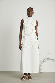Mariana™ | Posture-Improving Flower Embossed Dress Dress