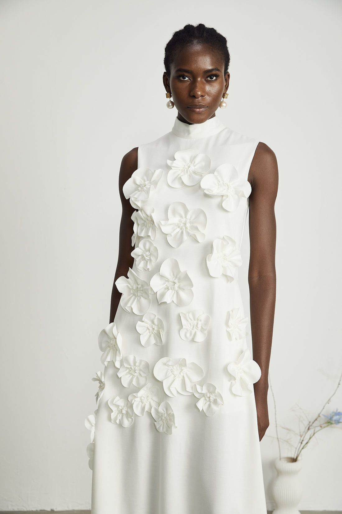 Mariana™ | Posture-Improving Flower Embossed Dress Dress