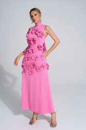 Mariana™ | Posture-Improving Flower Embossed Dress Dress