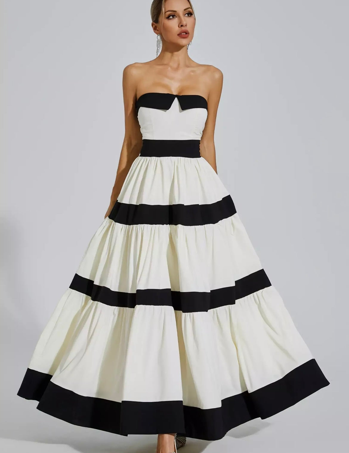 June™ | Waist-Defining Elegant Goddess Style Dress Dresses